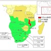 MOU：覚書締結国（すべてSADC）、SADC：南部アフリカ開発共同体