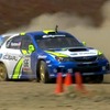 インプレッサWRXSTIの「Xゲーム16」テスト（動画キャプチャ）