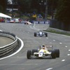 1992年、国際F3000、スパ。後ろはデイビッド・クルサード