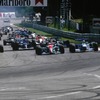 1994年、ベルギーGP。スタートでミハエル・シューマッハをリードするバリチェロ