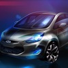 ヒュンダイ ix20のイメージスケッチ