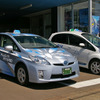 柏崎タクシーが導入したプリウスPHVとi-MiEV
