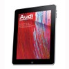 アウディジャパンの正規ディーラー全店舗でWi-Fiを利用可能に。セールスマンにはiPadが配布される（画面は英国で展開するアウディマガジン）