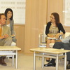 石原東京都知事を表敬訪問したシュワルツネッガー米加州知事（14日・東京都庁）。撮影＝石田信一郎