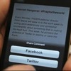TwitterやFacebookなどのソーシャルメディアから、ユーザーがアプリ内へコメントを書き込むことが可能 TwitterやFacebookなどのソーシャルメディアから、ユーザーがアプリ内へコメントを書き込むことが可能