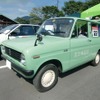 こんなかわいらしい軽自動車も参加。マツダ・ポーターバン