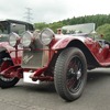 今回の参加車で最古の1台、1929年のアルファロメオ・6C1750SS