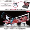 「バーチャルリアリティ（VR）連携」により、PCと携帯電話でバーチャル空間を共有。PCから仮想空間上に各種オブジェクトを配置することで、現実空間でもARのオブジェクトが表示される 「バーチャルリアリティ（VR）連携」により、PCと携帯電話でバーチャル空間を共有。PCから仮想空間上に各種オブジェクトを配置することで、現実空間でもARのオブジェクトが表示される