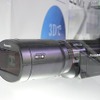 3DコンバージョンレンズVW-CLT1を装着したTM750 3DコンバージョンレンズVW-CLT1を装着したTM750