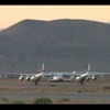 VSSエンタープライズ初の単独飛行（動画キャプチャー）