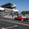 マッサ（前）とアロンソ（日本GP）