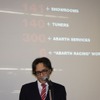 フィアット グループ オートモービルズ社のアバルト事業本部長アントニーノ・ラ バーテ氏が初来日