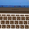 11.6型のキーボード。ファンクションキーの幅が13.3型に比べ薄い 11.6型のキーボード。ファンクションキーの幅が13.3型に比べ薄い