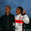 参加台数の多かった現行プリウスノーマルクラスで優勝の「apr」チーム