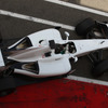 F1用タイヤのテスト風景