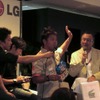 豪華賞品を競うジャンケン大会（SUPER GTの部）