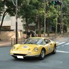赤坂の街中を行くディーノ246GTB