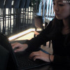 「iPad case with Keyboard」を使用中 「iPad case with Keyboard」を使用中