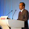 トヨタ自動車副社長　内山田竹志氏
