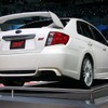 スバルブースに展示されたニュル仕様 インプレッサ WRX STI 4ドア
