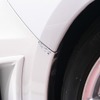 スバルブースに展示されたニュル仕様 インプレッサ WRX STI 4ドア