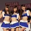 NISMOフェスティバルに、日産チームのレースクイーンが集合した。