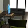 3D立体像の友人と通信で会話ができるように 3D立体像の友人と通信で会話ができるように