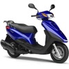 アクシス トリートXC125E。ディープパープリッシュブルーメタリックC