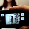 被写体の動きに合わせ、音符がリアルタイムで浮かび上がる 被写体の動きに合わせ、音符がリアルタイムで浮かび上がる