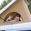 車中泊から、キャンプまで。枠にとらわれない自由気ままな「くるま旅」のショー（三菱のタウンボックスキャンパーが出品される）