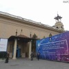 ソニー・エリクソンは一つのホール（Hall 6）の大半を占める形で展示 ソニー・エリクソンは一つのホール（Hall 6）の大半を占める形で展示