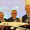 A380の4機購入契約を締結