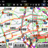 アイシンAWがiPhone向けに提供しているNaviEliteに表示される渋滞情報