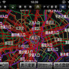 アイシンAWがiPhone向けに提供しているNaviEliteに表示される渋滞情報