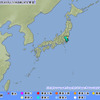 東日本で余震が断続的に発生