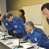 （13日22時・東電本社）　撮影＝中島みなみ
