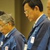 （19日18時・東電本社）　撮影＝中島みなみ