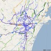 被災地エリアの「通れた道路」情報（3月22日現在）