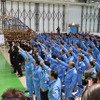 鋲打ち式、ガンバローコール