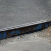 東日本大震災 高台の道路を津波が通過していった