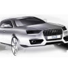 アウディQ3のティーザースケッチ