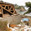 東日本大震災 田代島 震災後（震災前と同一地点）