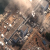 福島第一原子力発電所（3月14日撮影）（c）DigitalGlobe社 福島第一原子力発電所（3月14日撮影）（c）DigitalGlobe社