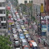 渋滞回避策はモータリゼーションが進む世界各地で必要となる（写真はバンコクの渋滞）
