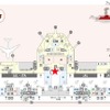 漫才、落語、クイズラリーなど「読売新聞×日本語検定in羽田空港」 空港案内図