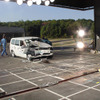 【自動車アセスメント2003】衝突実験を報道陣に公開