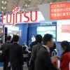 富士通のブースでは、SaaS型会計ソフトからプライベートクラウドまで同社のクラウドラインアップが幅広く展示されていた 富士通のブースでは、SaaS型会計ソフトからプライベートクラウドまで同社のクラウドラインアップが幅広く展示されていた