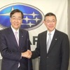 富士重社長交代会見
