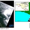 「だいち」が捉えた最後の地球 1：高性能可視近赤外放射計2型（AVNIR-2）によるアラスカ周辺 「だいち」が捉えた最後の地球 1：高性能可視近赤外放射計2型（AVNIR-2）によるアラスカ周辺
