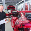 ビベラッハ工場でのR8 e-tron生産